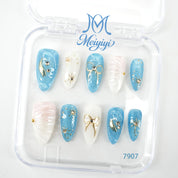 zb131..A wide variety of wearable nails