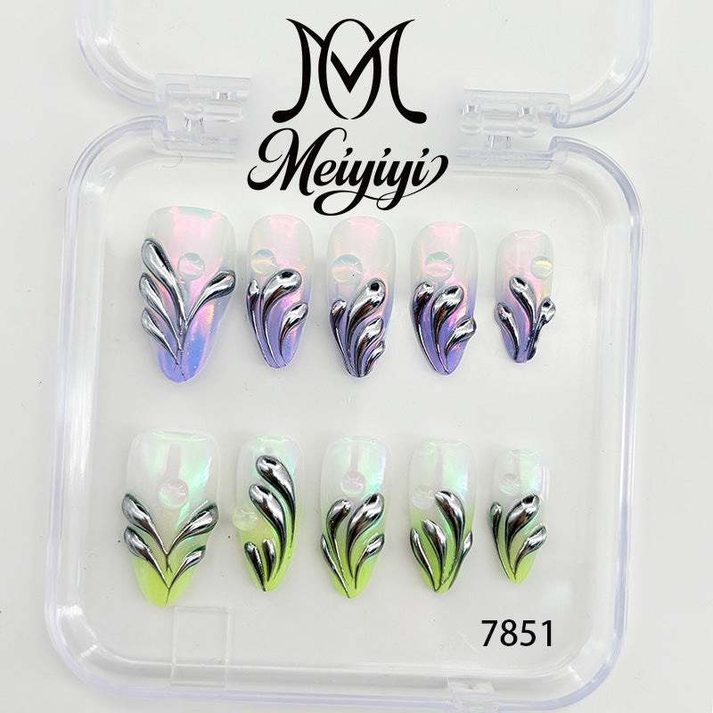 zb130..A wide variety of wearable nails