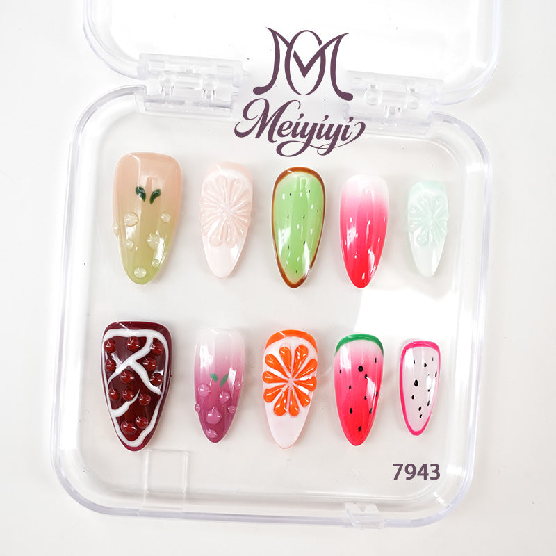 zb131..A wide variety of wearable nails