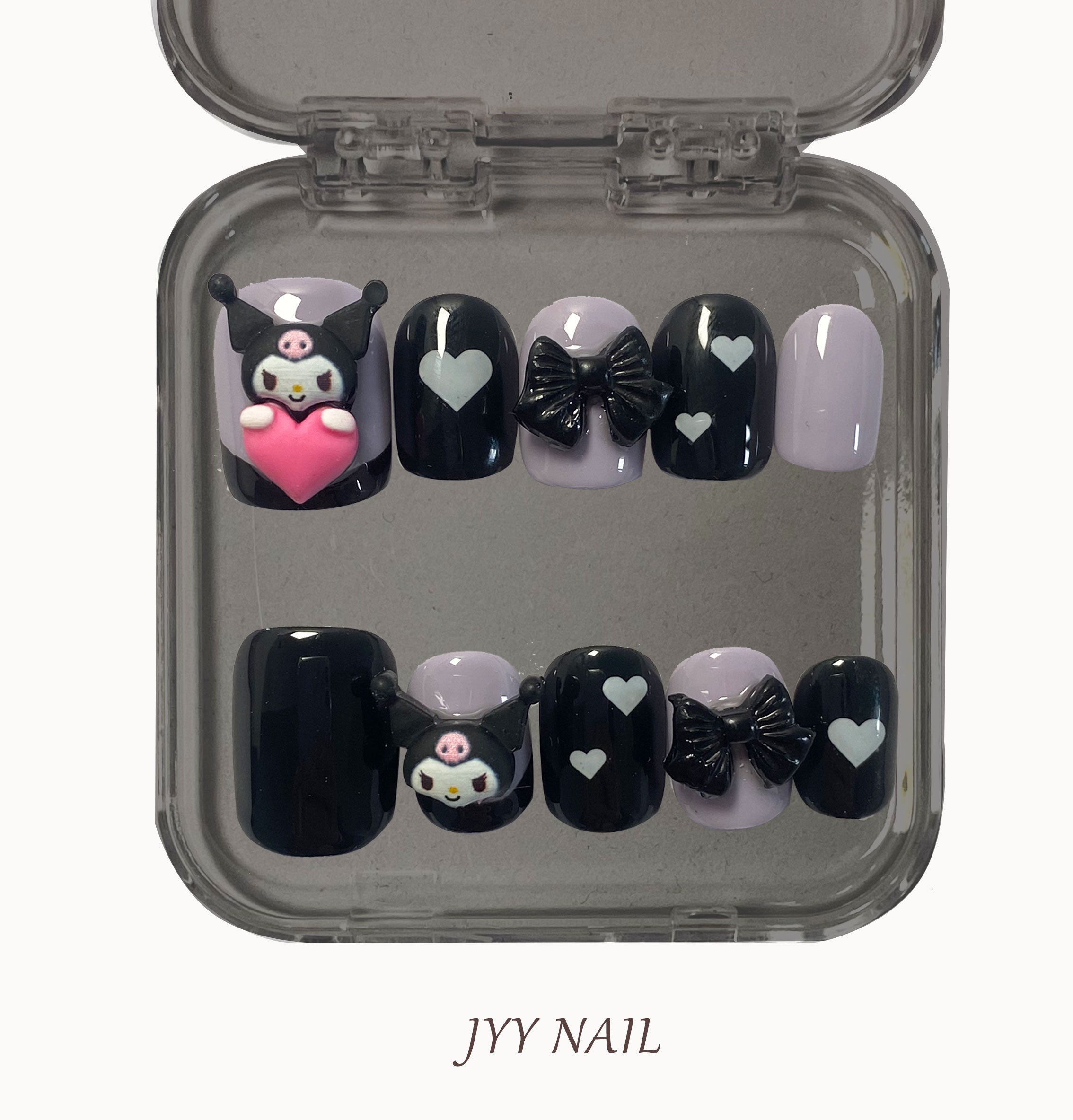 A295 Kulomi:Kulomi three-dimensional jewelry pure handmade high order nail art