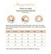 Nails mixed sizes and length wholesale (mainly for Xs and S sizes)-Suzy