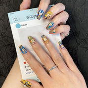 A1882-Handmade 2025 bestseller custom nail art trend, fashionable and international style