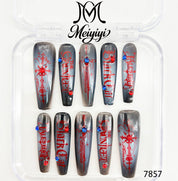 zb130..A wide variety of wearable nails