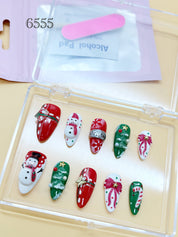 zb89..Christmas nails