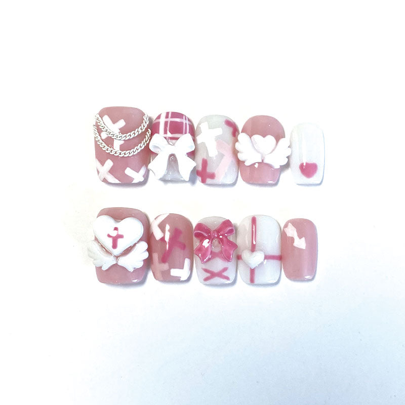 A1322-Handmade 2025 bestseller custom nail art trend, fashionable and international style