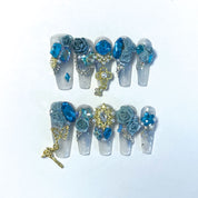 A1326-Handmade 2025 bestseller custom nail art trend, fashionable and international style