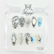 zb105..Different styles of nails