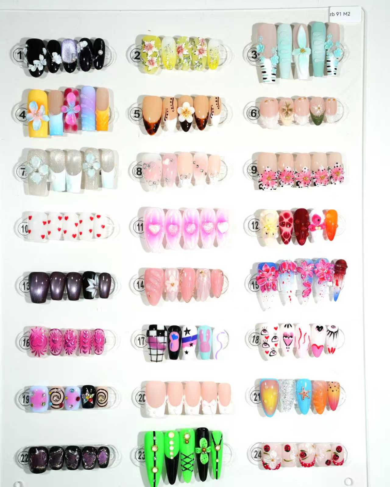 zb91..Beautiful nail art