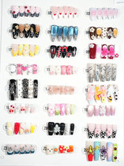 zb83..Various styles of wearable armor display boards